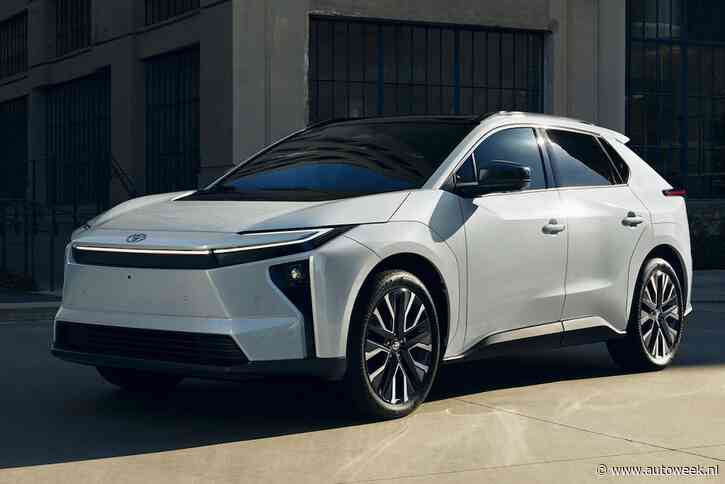 De Toyota bZ4X verliest de helft van zijn naam in de VS