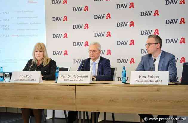 DAV-Wirtschaftsforum: Apotheken brauchen sofortige und strukturelle Stärkung