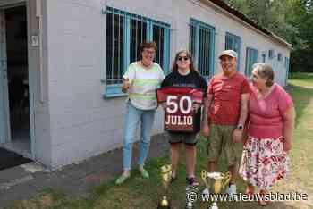 Amateurvoetbalploeg GSI behaalt 3 bekers. Eerbetoon aan te vroeg overleden speler en bestuurslid Julio