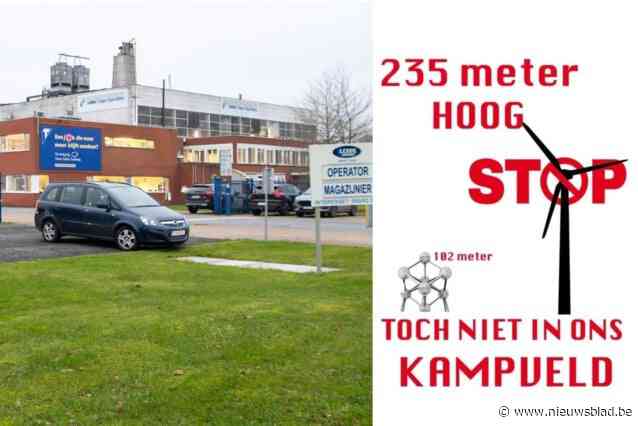 Aanvraag voor windturbine in Kampveld ingetrokken, maar Eneco laat site nog niet los: “Nieuw voorstel niet uitgesloten”