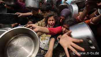 Selbst Trump ist frustriert: Israels Armee sieht Hungersnot in Gaza kommen