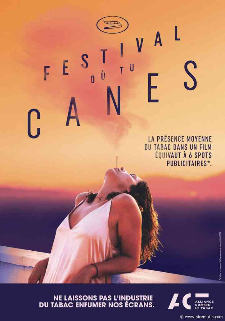 Qu'est-ce que "Le Festival où tu canes", cette campagne d'affichage près de la Croisette qui dénonce la présence de la cigarette dans les films?