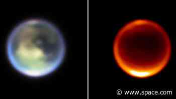 James Webb Space Telescope captures ghostly images of clouds on Saturn's largest moon Titan
