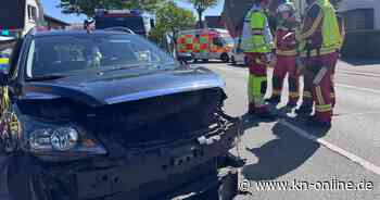 Unfall in Neumünster: Drei Menschen im Krankenhaus