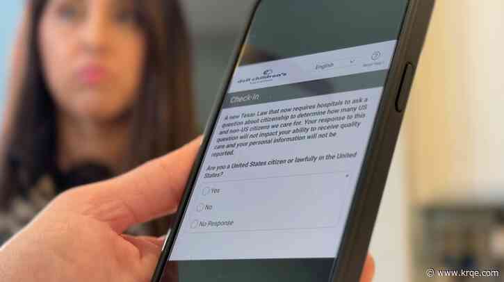 'Are you a US Citizen?' TX hospital patients questioned, state says millions spent on undocumented