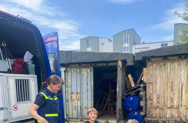 THW LVBEBBST: Ein Tag beim THW - ein Herzenswunsch geht in Erfüllung