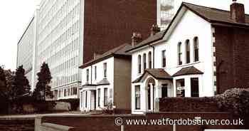 Two houses that were regular sight for those arriving at Watford Junction