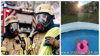 Chemieunfall im eigenen Keller: Familienvater will Pool chloren und löst Feuerwehreinsatz aus