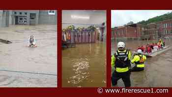 Md. first responders evacuate students as flooding hits school, firehouse