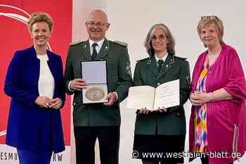 Ministerin Ina Brandes zeichnet Musiker aus Bad Driburg aus