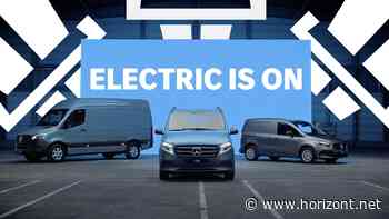 Kampagne von Preuss und Preuss: Mercedes-Benz feiert seine Elektro-Vans mit Elektro-Beats