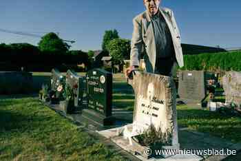 Schrijnende diefstal op kerkhof, beeld én foto verdwenen van graf van jeugdliefde Luc (61): “Voelde alsof ik haar een tweede keer verloor”