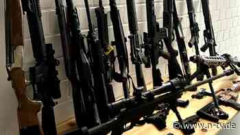 Kampf gegen "Reichsbürger": Polizei fasst Mann mit Waffenarsenal und Bunker