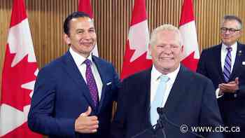 Ontario, Manitoba agree to boost interprovincial trade, facing U.S. tariff crunch