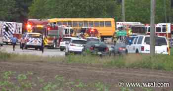 School bus involved in accident in Johnston County; some students possibly injured
