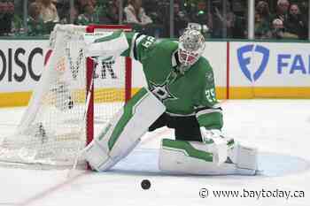 U.S. backup Oettinger outplaying starter Hellebuyck in NHL playoffs with Stars up 3-1 over Jets