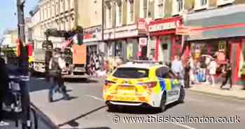 Man fighting for his life after being hit by lorry in Stoke Newington