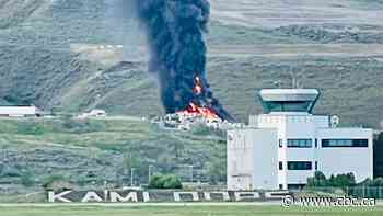 Landfill fire prompts health warning in Kamloops