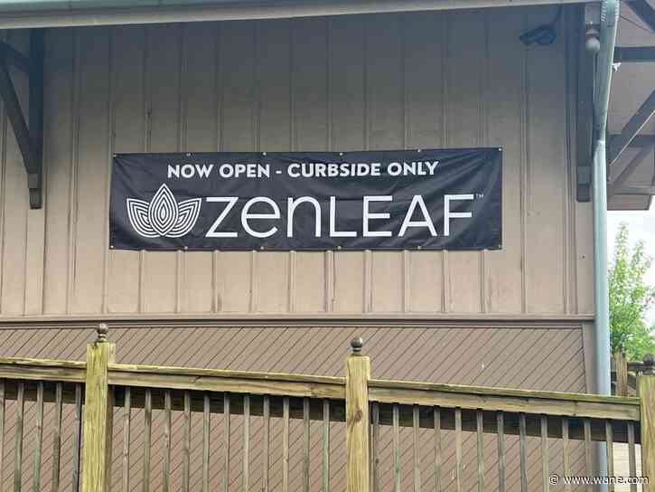 Zen Leaf Dispensary opens curbside service in Antwerp’s historic train depot