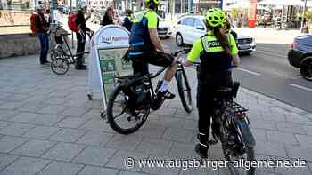 Mit der Polizei auf Fahrradstreife: So lief die Kontrollaktion in Neu-Ulm ab