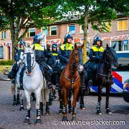 Pro-Palestijnse demonstranten voor veiligheid door politie weggeleid uit Katwijk
