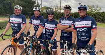 Stage set, lycra on; meet the man riding 380km for his son and Royal Far West