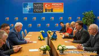 NATO-Minister in der Türkei blicken gespannt nach Istanbul
