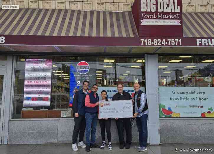 Annual Lenten fundraiser from Anthony J. Merolla Holy Name Society and Big Deal Food Market raises $6,840