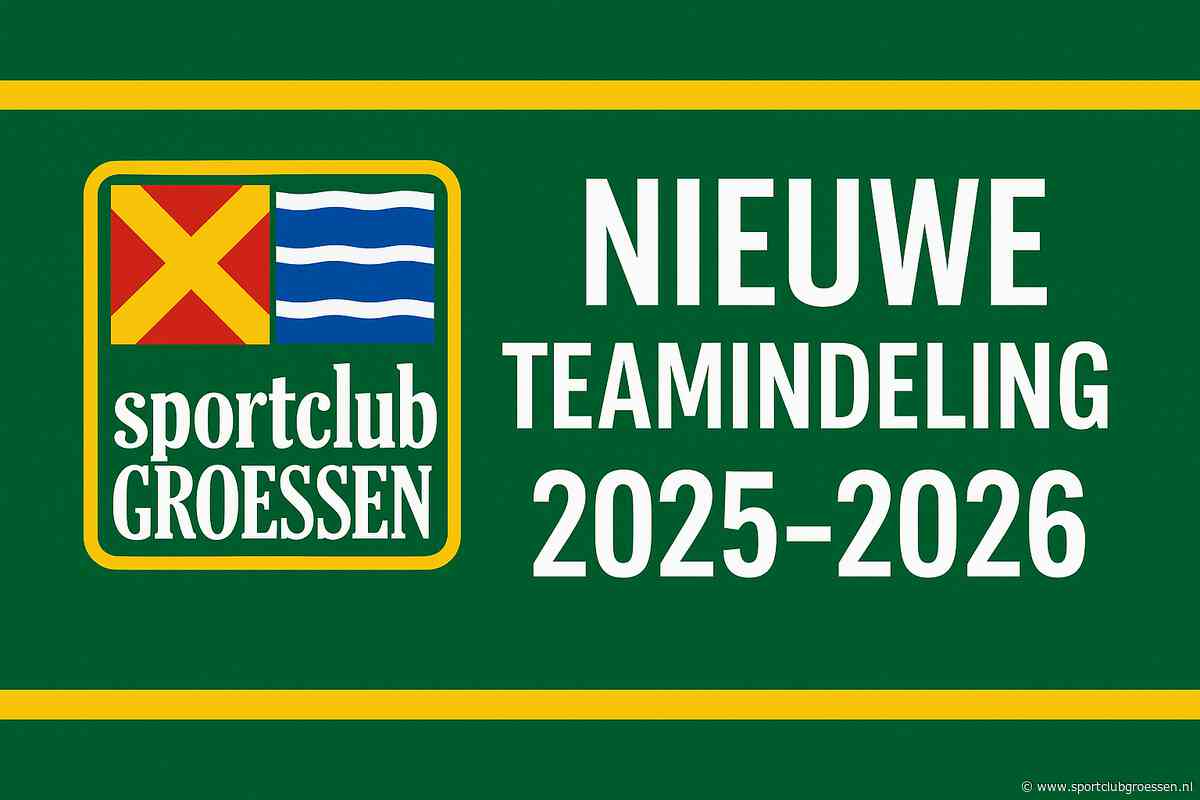 Indeling seizoen 2025 – 2026