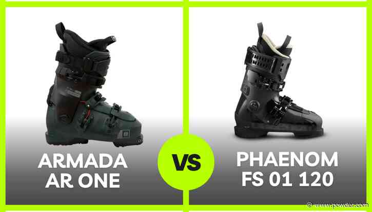 How Do The Armada AR ONE & phaenom FS 01 120 Ski Boots Compare?