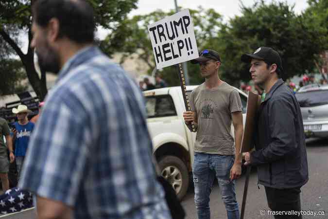 South African leader and Trump will meet next week after US took in white South Africans as refugees