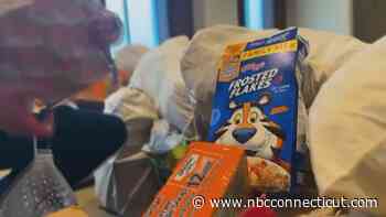 Quinnipiac students leave food behind to help those in need