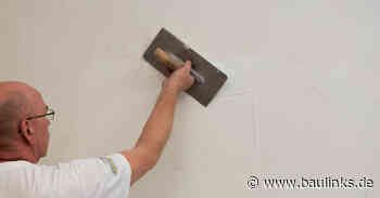 Neuer Lehm-Kalk-Deckputz von Haga