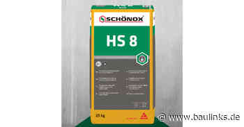 Schönox HS 8: Hybrid-Spachtelmasse beschleunigt Baufortschritt