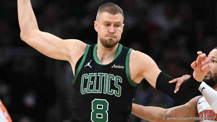 Mazzulla on Porzingis' early exit from Game 5: ‘He couldn't breathe'