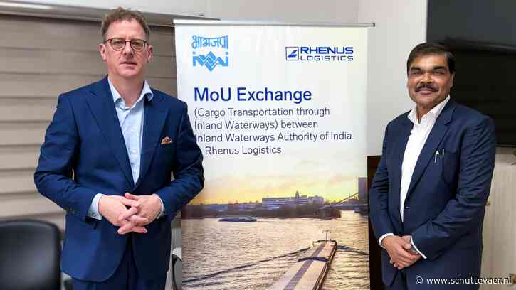 Rhenus opent lijndiensten op Indiase waterwegen: 100 bakken en ruim miljoen ton per jaar