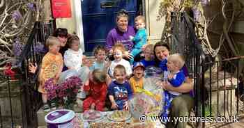 Harrogate pyjama party raises hundreds for Saint Michael's Hospice