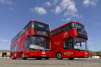 Electric double-decker buses arrive in Plymouth
