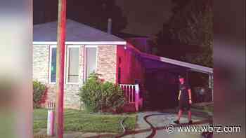 Fire crews respond to house fire on Jackson Avenue in Baton Rouge