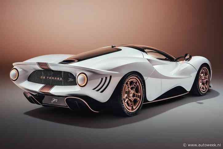 De Tomaso P72: analoog statement na 6 jaar werkelijkheid