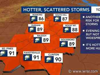 WRAL Weather Alert Day: Strong winds, heavy rain possible Thursday