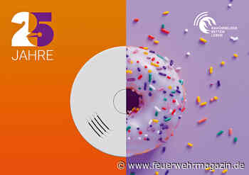 Initiative „Rauchmelder retten Leben“ feiert 25-Jähriges