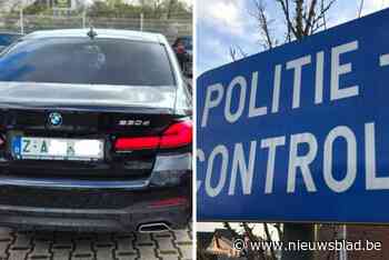 Politie controleert op handelaarsplaten en lichte vrachtauto’s