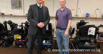 MP visits charity to learn about their 'fantastic work'