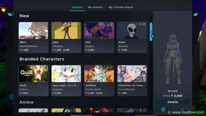 ‘VRChat’ Opens New Marketplace for Buying and Selling VR Avatars