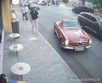 Video: pijnlijke vergissing met Mercedes SL