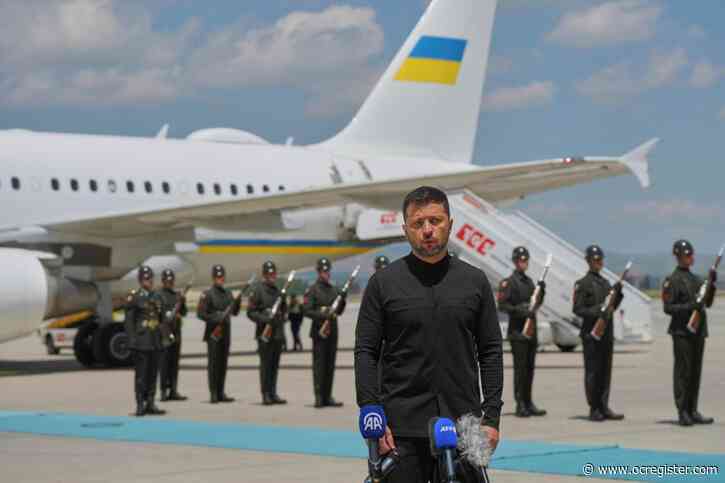 Ukraine’s Zelenskyy arrives in Turkey for peace talks but Putin is absent