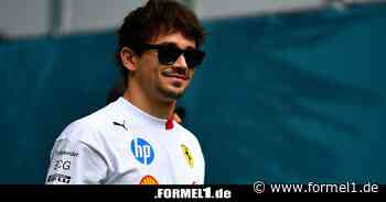 Ferrari-Pilot unwohl: Charles Leclerc verzichtet auf Medientag in Imola