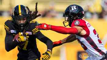 Abrupt end to record-setting '24 campaign fuels Ticats receiver Shemar Bridges