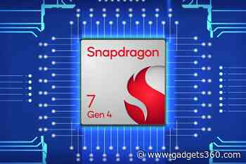 Qualcomm Announces Snapdragon 7 Gen 4 SoC With AI Features, Wi-Fi 7 and Bluetooth 6.0
